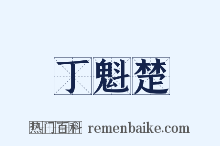 丁魁楚是什么意思的图片